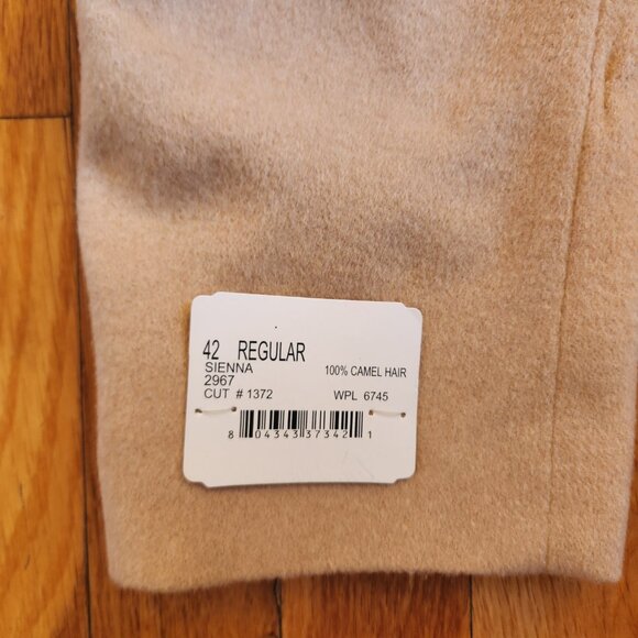 Jean Paul Germain Camel Hair Men's Sports Jacket 42R New $398 Value - Picture 10 of 12